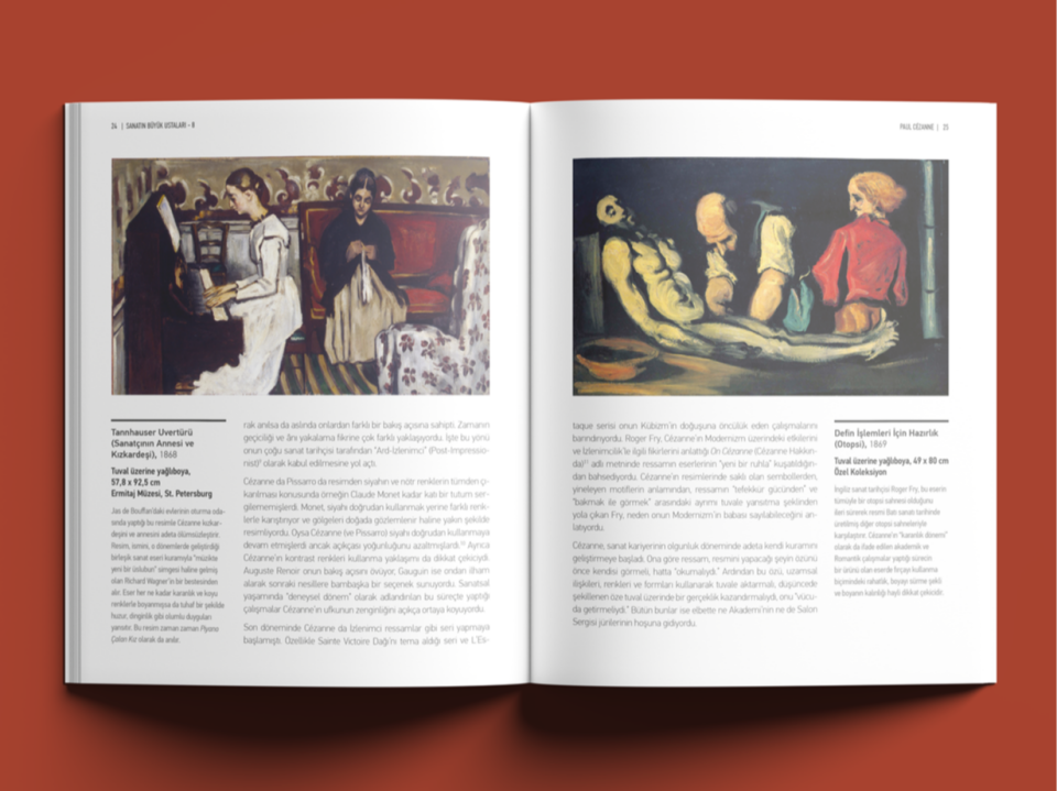 Sanatın Büyük Ustaları 8 Cezanne