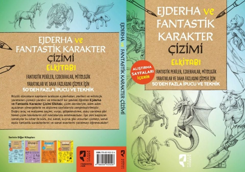 Ejderha ve Fantastik Karakter Çizimi El Kitabı