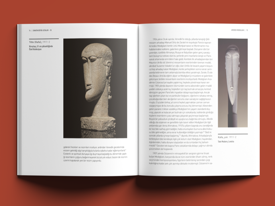 Sanatın Büyük Ustaları 18 Modigliani