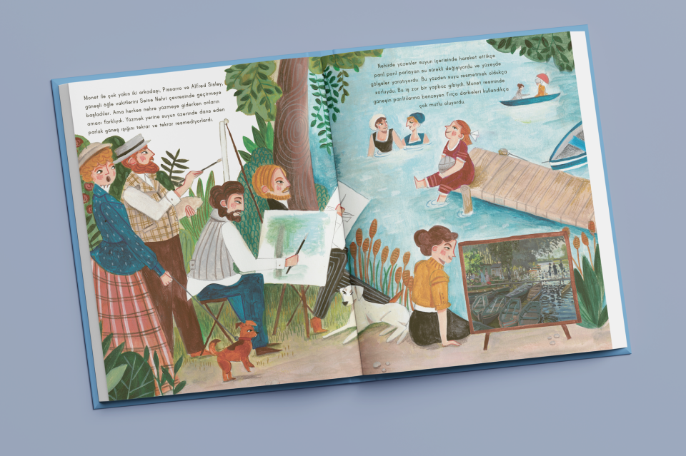 Sanatçının Portresi Claude Monet