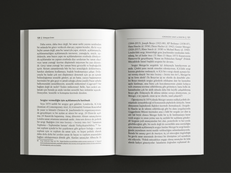 Günümüzde Sanat ve Deneyim