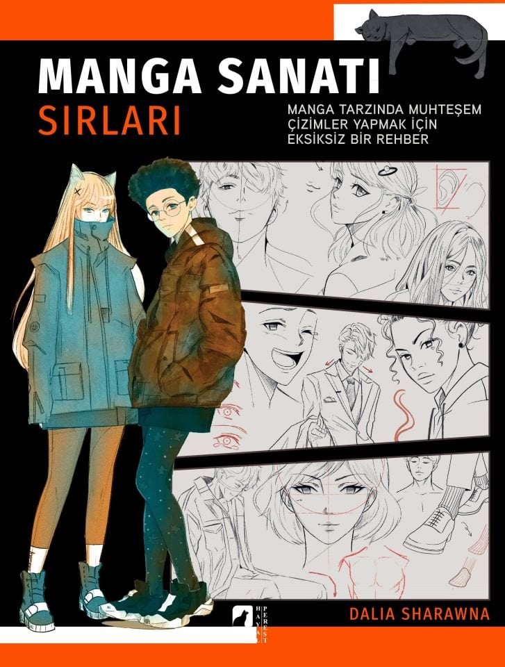 Manga Sanatı Sırları manga tarzında çizimler yapmak için eksiksiz bir rehber