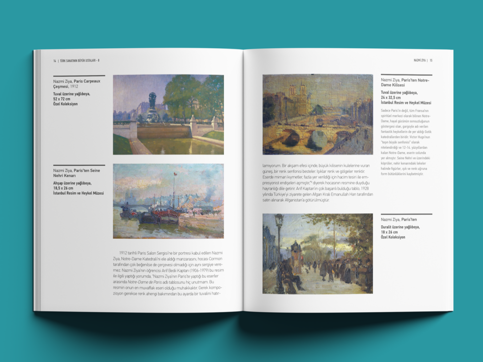 Türk Sanatının Büyük Ustaları 8 Nazmi Ziya