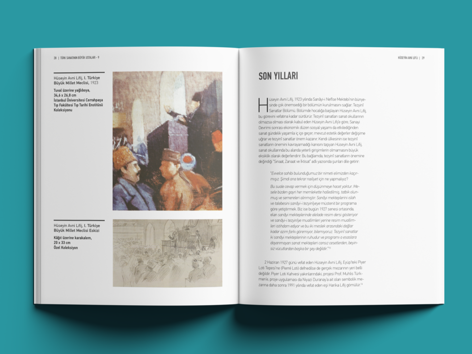Türk Sanatının Büyük Ustaları 9 Hüseyin Avni Lifij