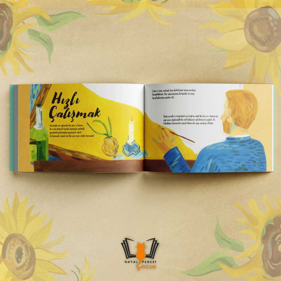 Van Gogh Etkinlik Kitabı Van Gogh’un tekniklerini keşfet ve kendin dene