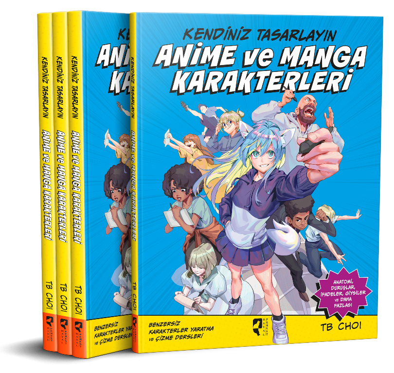 Kendiniz Tasarlayın Anime ve Manga Karakterleri