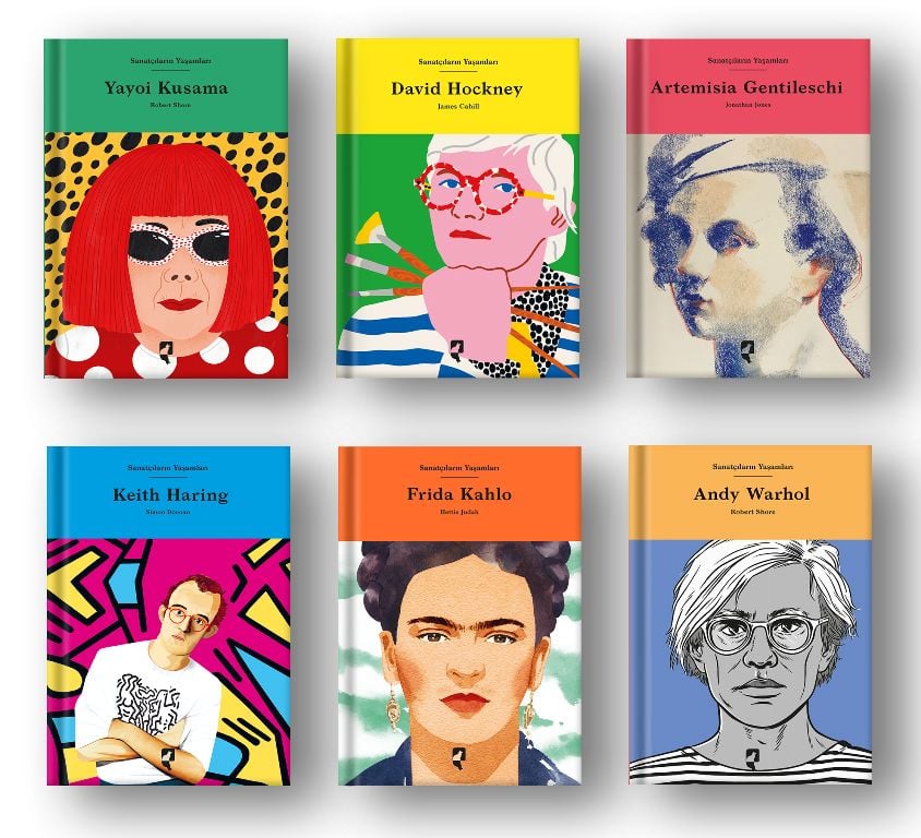 Sanatçıların Yaşamları 6 lı Set