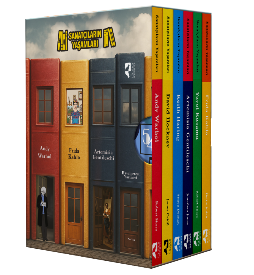 Sanatçıların Yaşamları Seti Kutulu 6 Kitap