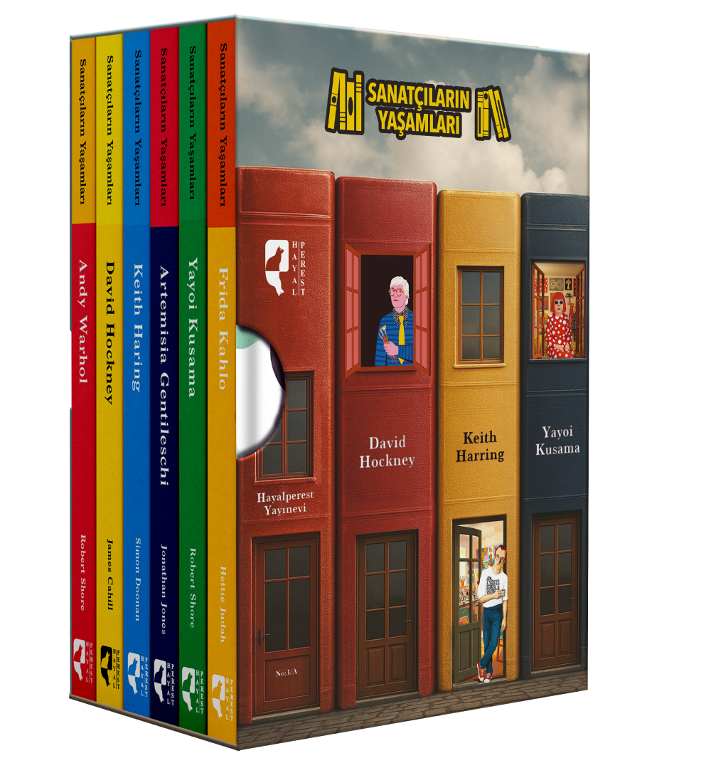 Sanatçıların Yaşamları Seti Kutulu 6 Kitap