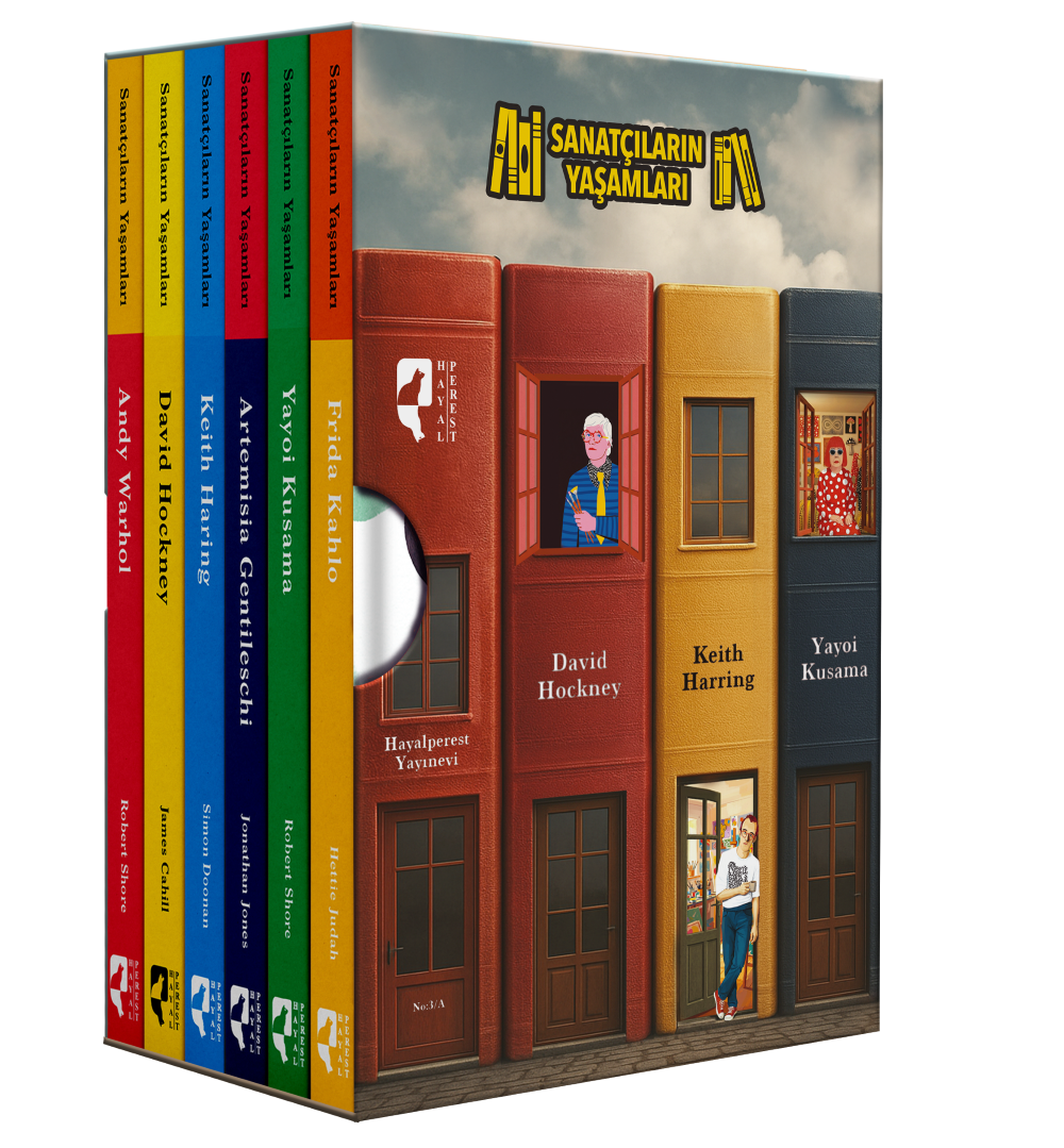 Sanatçıların Yaşamları Seti Kutulu 6 Kitap