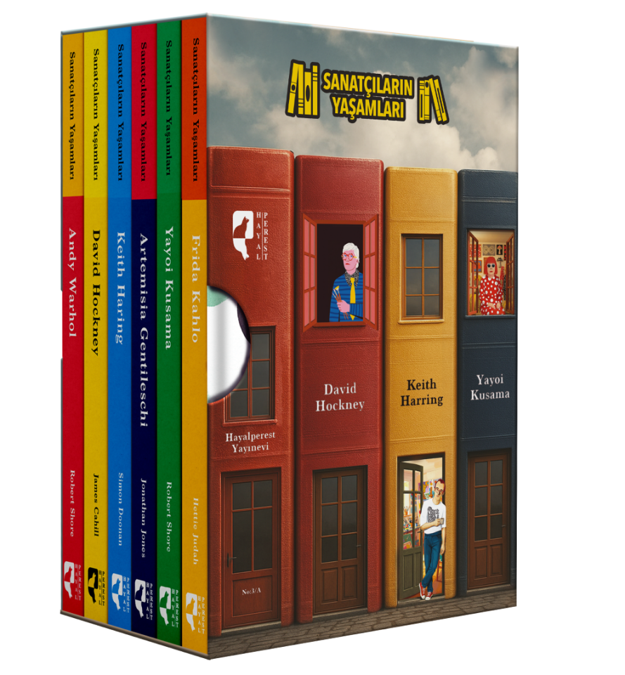 Sanatçıların Yaşamları Seti Kutulu 6 Kitap