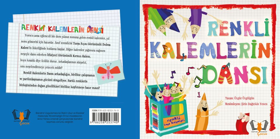 Renkli Kalemlerin Dansı