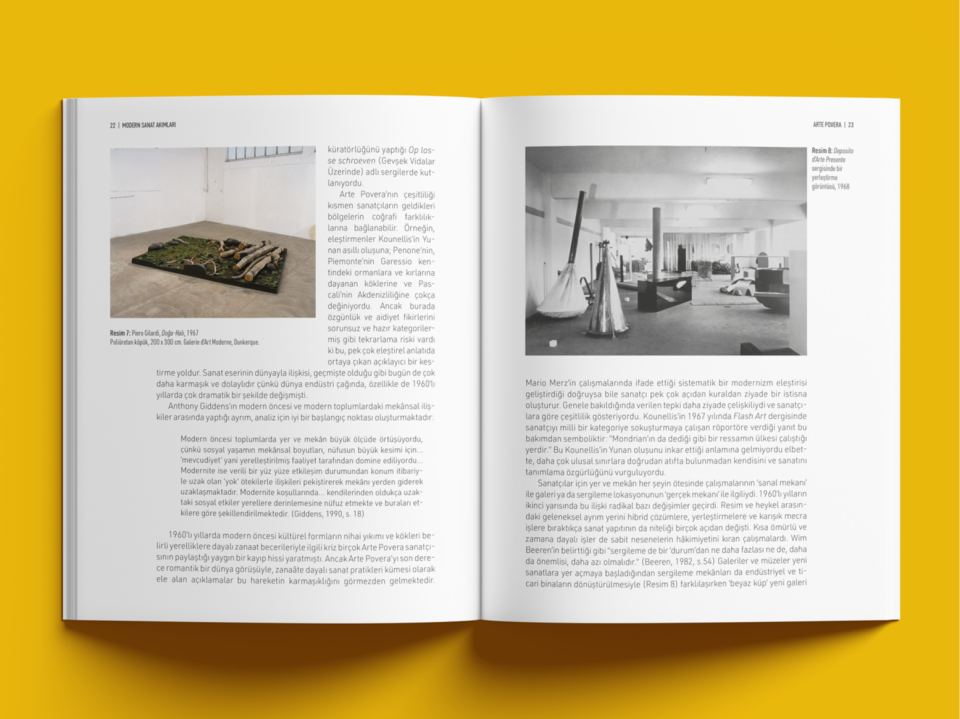 Modern Sanat Akımları  Arte Povera