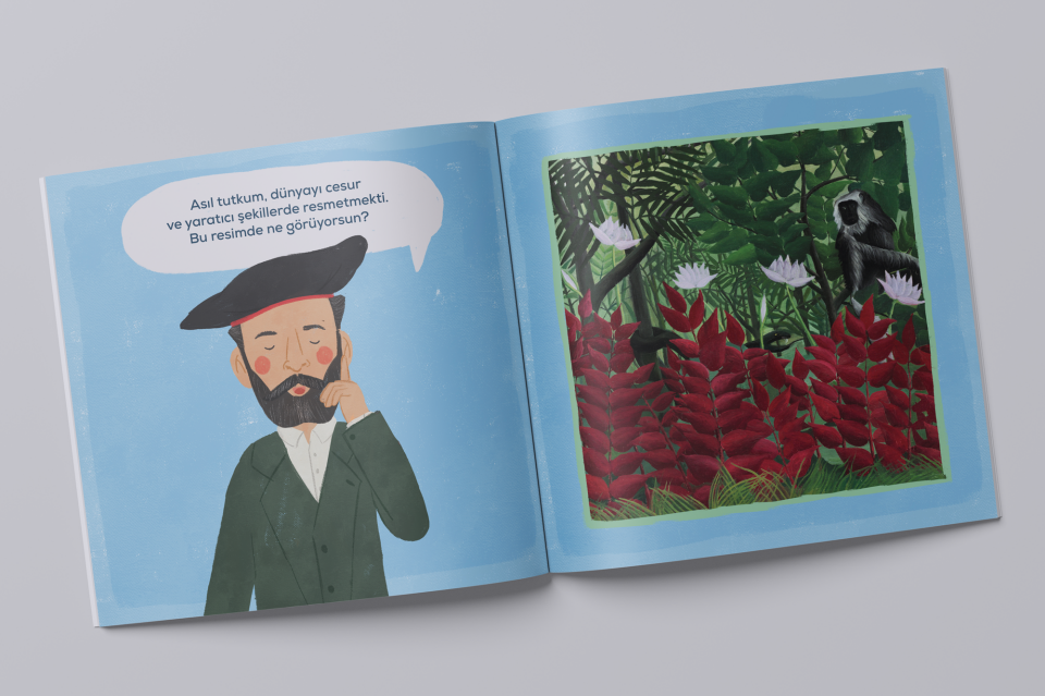 MERHABA HENRI ROUSSEAU Sanatçıyla İlk Buluşma