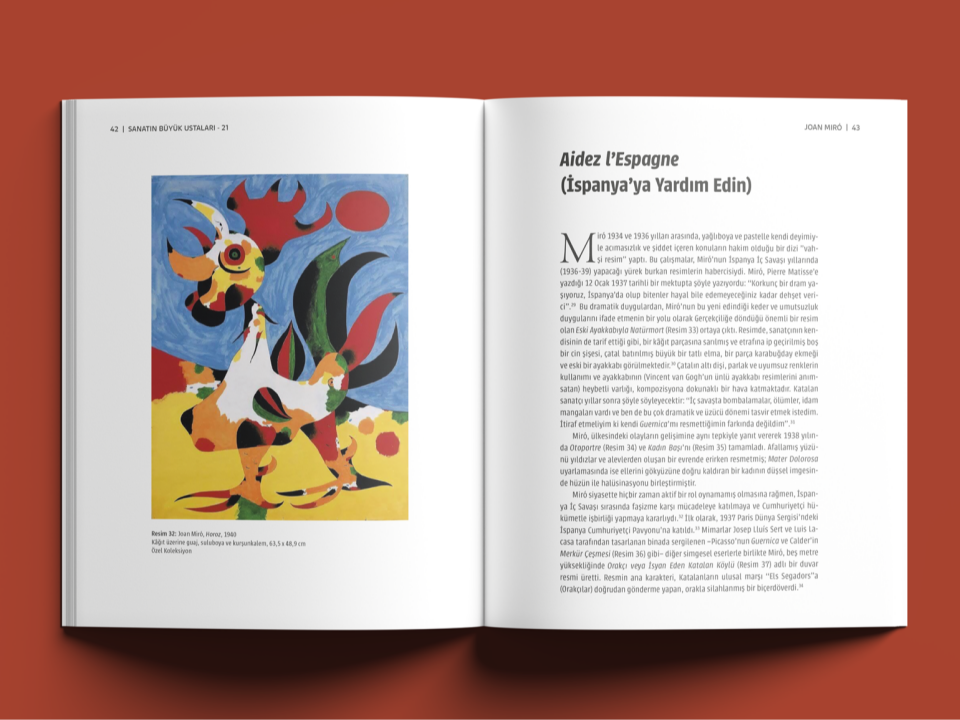 Sanatın Büyük Ustaları 21  Joan Miro