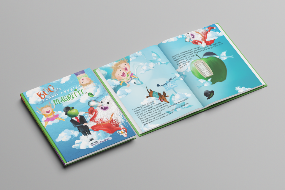 BOO ile Renkli Rüyalar Magritte