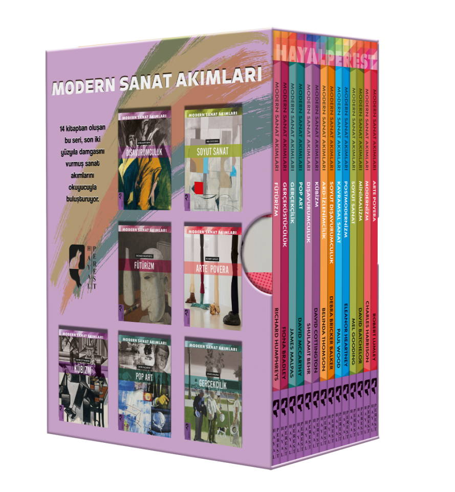 Modern Sanat Akımları Seti Kutulu 14 Kitap