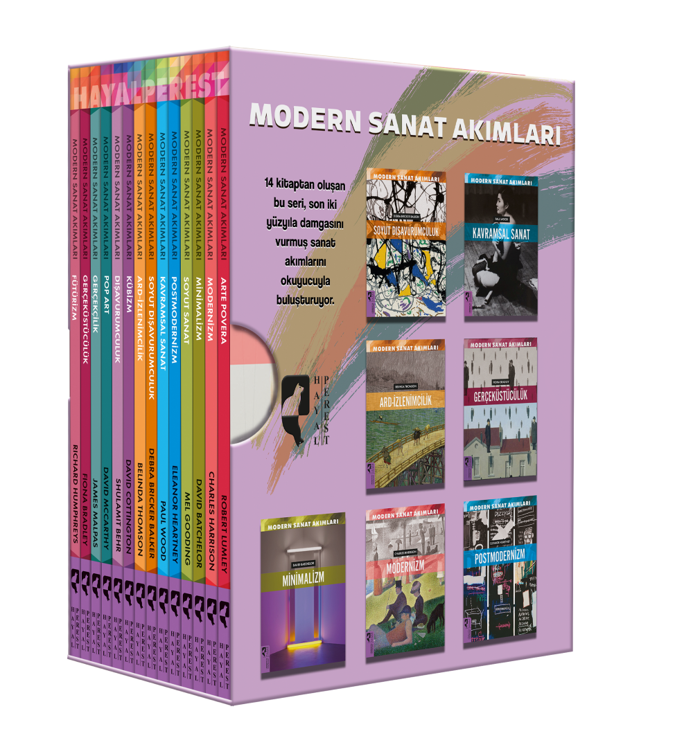 Modern Sanat Akımları Seti Kutulu 14 Kitap