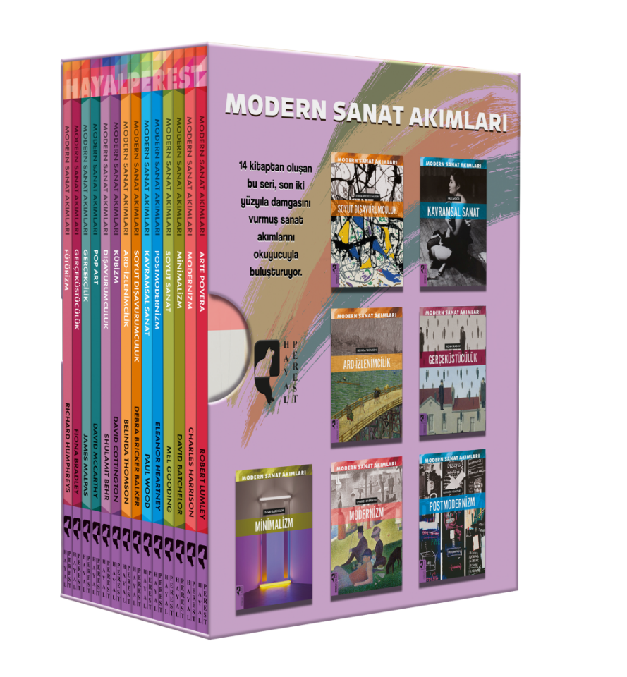 Modern Sanat Akımları Seti Kutulu 14 Kitap