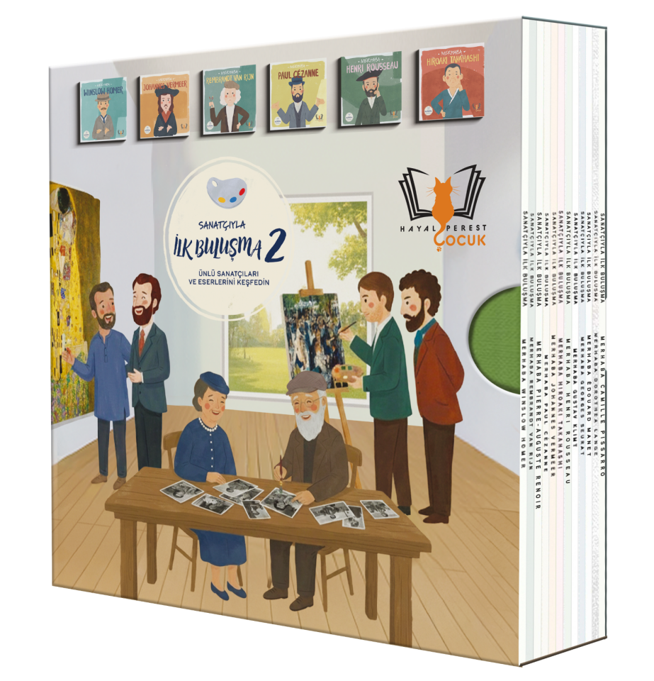 Sanatçıyla İlk Buluşma Merhaba Serisi 2.Set Kutulu 12 Kitap