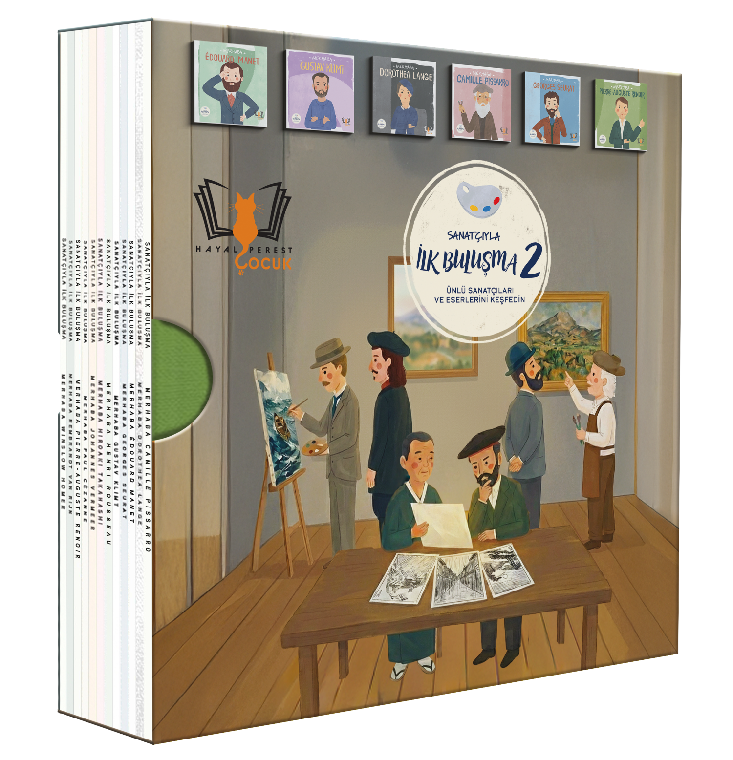 Sanatçıyla İlk Buluşma Merhaba Serisi 2.Set Kutulu 12 Kitap
